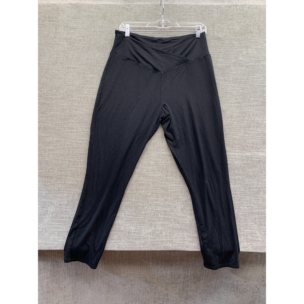 Arizona Jean Co Leggings Pants Womens XL Black Stretch High Wasted Yoga Training